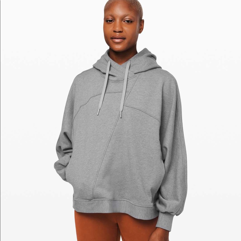 Lululemon Broken Beats Hoodie - Heathered Glacier Grey XS/S